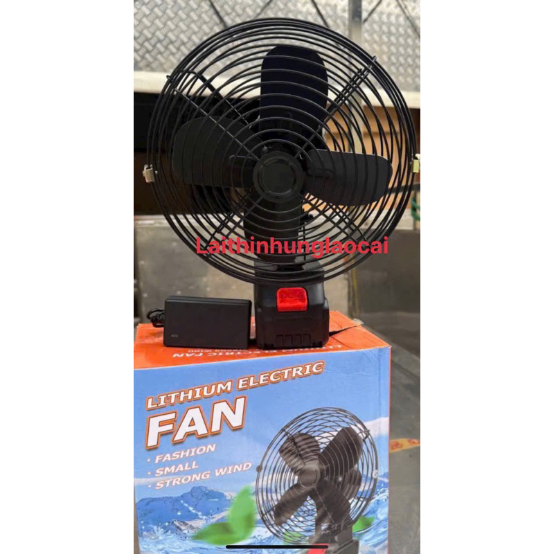 Quạt tích điện cánh kim loại siêu mát