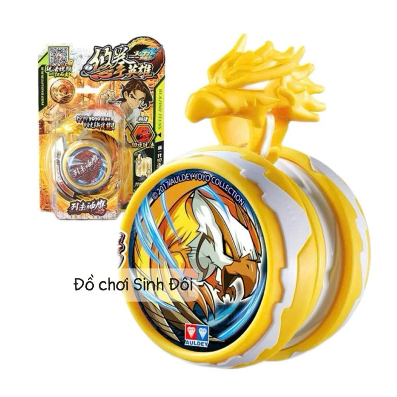 Quyết đấu yoyo kwon do 677115 màu vàng - yoyo tự thu dây