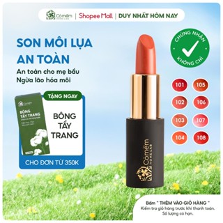 Son Môi Lụa An Toàn Từ Thiên Nhiên Cỏ Mềm 4g