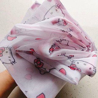 🌸TÚI GIẶT LƯỚI HELLO KITTY