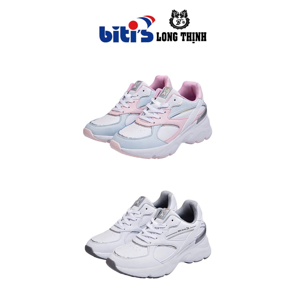 Giày Thể Thao Biti's Hunter X Nữ HSW002301 - TRẮNG + HỒNG