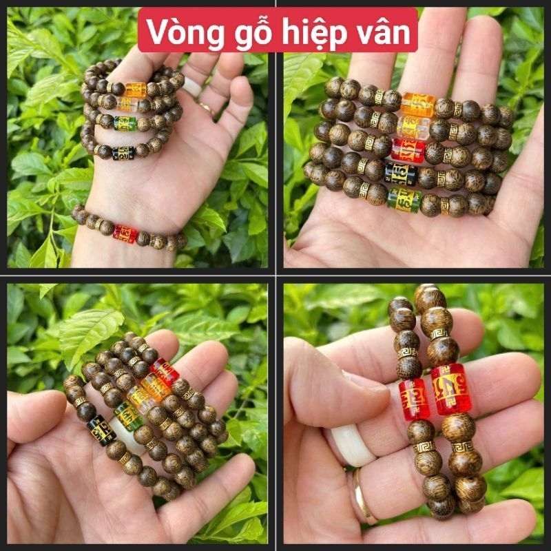 vòng tay trầm hương mix đá ommani giá sỉ rẻ vô địch