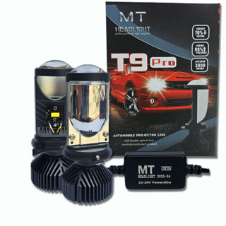 Đèn led bi cầu mini T9 PRO bản cao cấp 2025 Hàng NEW 65W chân h4