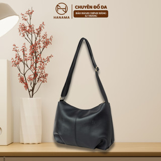 [MỞ BÁN_GIÁ SỐC_VIP]_Túi tote basic hàng cao cấp đeo vai thiết kế túi Tote Hanama Juli16 Da Bag Đen - Nâu túi xách nữ