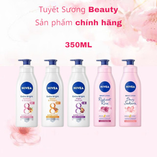 Sữa Dưỡng Thể Dưỡng Trắng NIVEA Chai 350ml ( Siêu Chính Hãng - Date Mới )