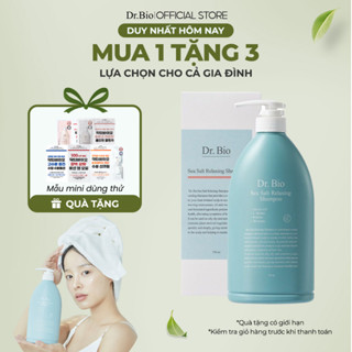 Dầu Gội Đầu Muối Biển Giảm Rụng Tóc Sạch Gầu Dr.Bio Sea Salt Relaxing, Giảm Dầu Nhờn Da Đầu 750ml