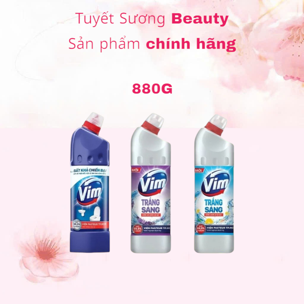 Nước Tẩy Bồn Cầu Vim 880g