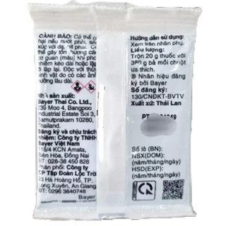 Diệt chuột racumin 20gr