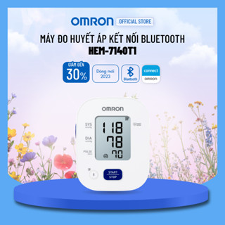 Máy Đo Huyết Áp Bluetooth OMRON - Bảo Hành 5 Năm - HEM-7140T1 - Kết nối điện thoại thông minh