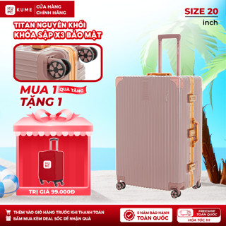 [SIÊU BỀN] Vali Size 20/24/28 Cao Cấp | Travellink SecureX FR-TL001 - Nhựa PC Khung Nhôm, Khóa Sập 2 Đầu Bảo Mật