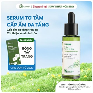 Serum Dưỡng Ẩm Da Mặt Cấp Ẩm Đa Tầng Tơ Tằm Với HA B5 Creamide Betaglucan Cỏ Mềm 30ml