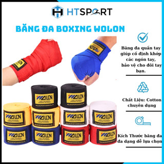 Băng Đa Boxing Wolon, Băng Quấn Tay Hỗ Trợ Đấm Bốc Muway Thái Võ Thuật Cố Định Giảm Chấn Thương