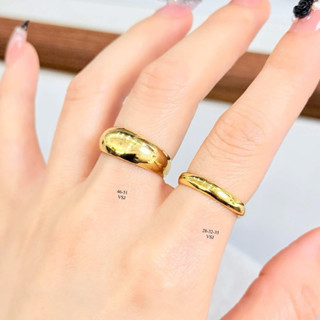 Nhẫn titan trơn không đen không gỉ k bay màu KAMI