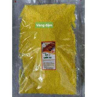 1kg bột chiên xù vàng_đa năng tiện lợi-dễ dàng chế biến_mầu vàng đẹp mắtn