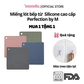 Miếng lót bếp từ Perfection by M, silicon FDA cao cấp, chống xước bếp, cảm ứng từ, chịu nhiệt cao