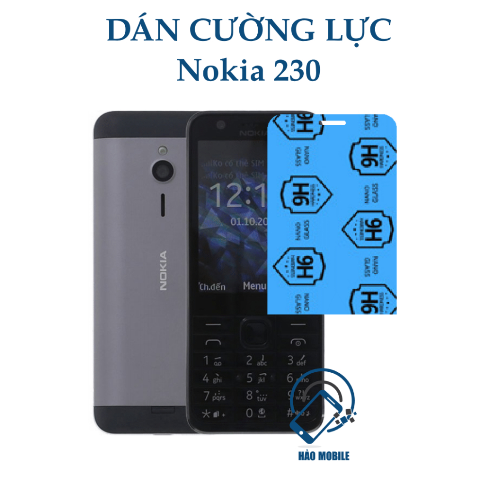Dán cường lực dẻo nano Nokia 230 ( trong suốt và chống xước tốt )