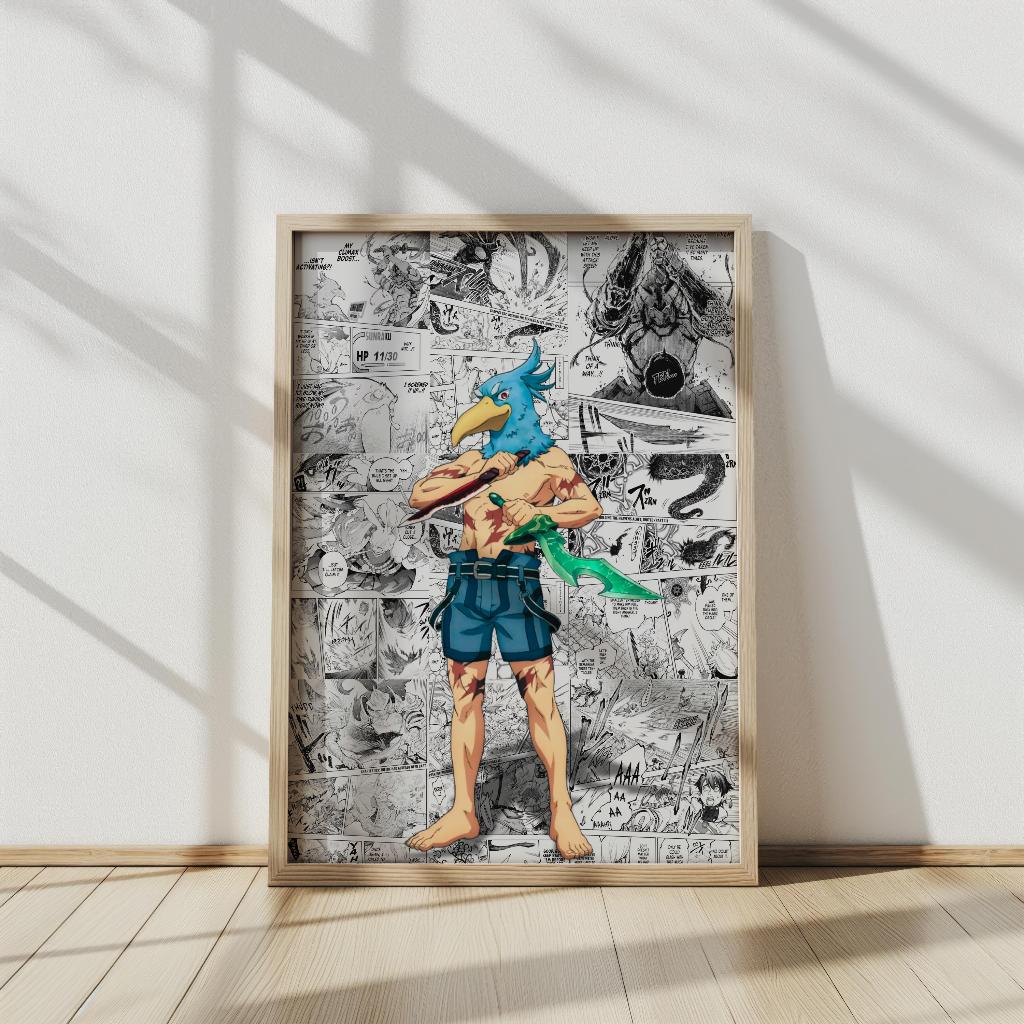 FREESHIP ⭐️ Shangri-La Frontier Anime Poster | Anime Gifts Poster - Tranh Decal Dán Tường - Ảnh Treo