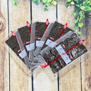 Rong Biển Cơm Nắm, Rong biển Cơm Tam Giác Onigiri Nori Film (25 lá) | Có Film từng Lá Riêng (14.5 x 22cm)