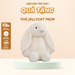 Gấu Bông Thỏ JellyCat 70cm, Thỏ Tai Dài Lông Mềm Cho Bé