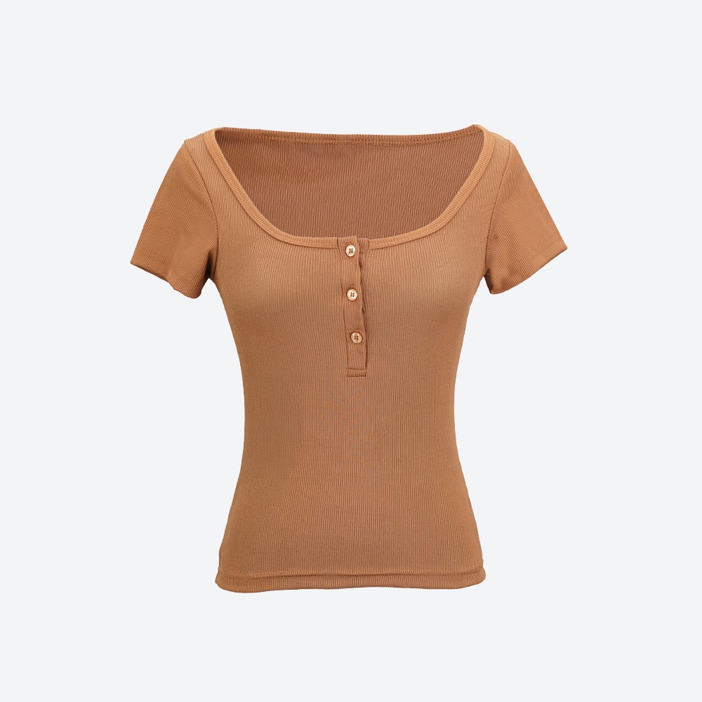 [Choice] Áo Thun Dáng Ôm HT26 Cổ Bấm Cúc Vải Mềm Mịn, Co Giãn Cao | BigBuy360 - bigbuy360.vn