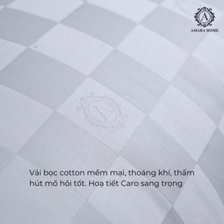 Ruột Gối Ôm Microgel Cao Cấp AMARA - Siêu Mềm Mại, Đàn Hồi Tốt, Nhiều Kích Thước, Giúp Ngủ Ngon