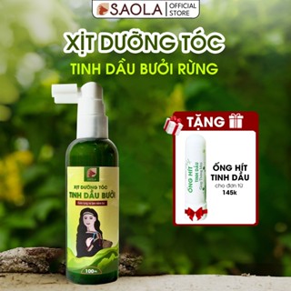 Xịt Bưởi Mọc Tóc, Tinh Dầu Bưởi Rừng, An Toàn, Dành Cho Tóc Yếu và Khô, Không Hoá Chất,30ml và 100ml