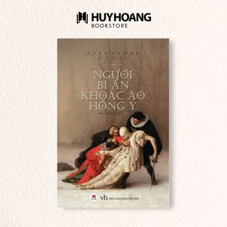 Sách - người bí ẩn khoác áo hồng y, huy hoàng bookstore