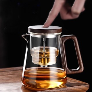  Ấm Trà Thủy Tinh Cao Cấp Chịu Nhiệt Cao Dung Tích 800ml Có Bộ Lọc Tách Trà Tiện Lợi. 