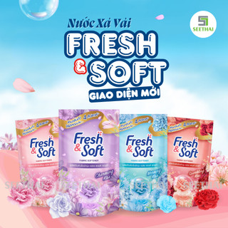 Nước xả vải thái lan thơm mát diụ nhẹ fresh soft 500ml