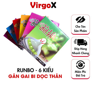 Bao cao su Gân Gai Bi Lớn (Hộp 6 cái 6 kiểu) Mạng Lại Cảm Giác Cực Mạnh Cho Cả 2.
