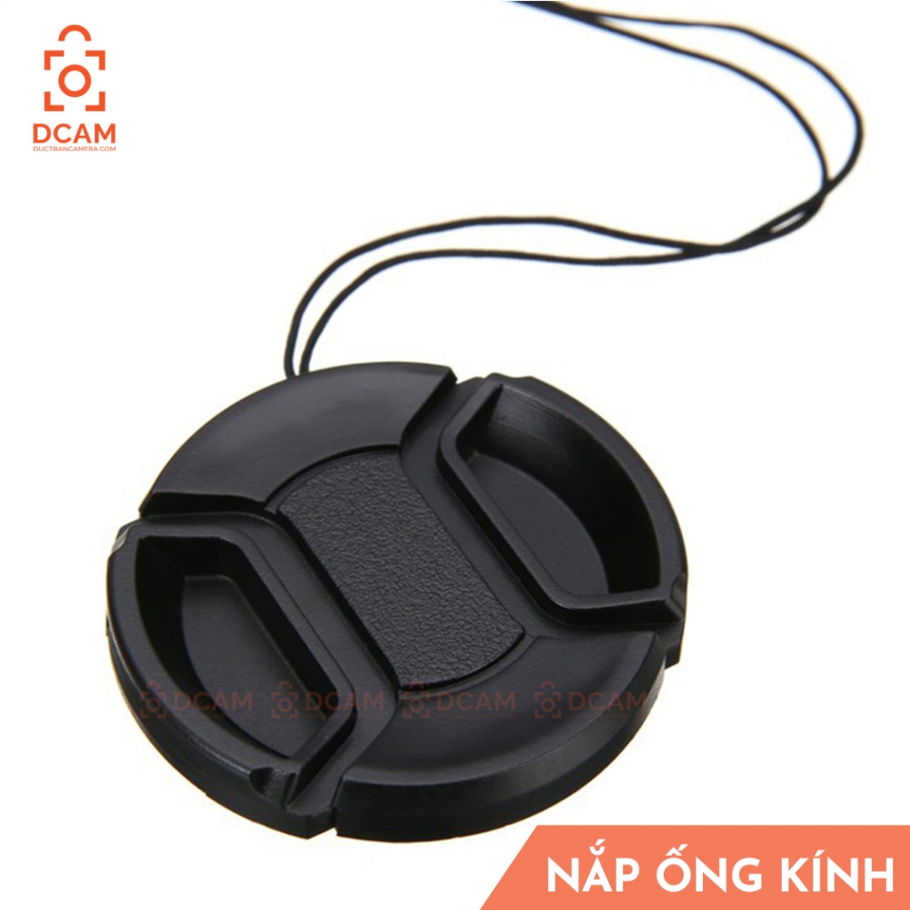 Nắp ống kính đủ size cho mọi lens, cap trước ống kính canon, nikon, sony, fujifilm
