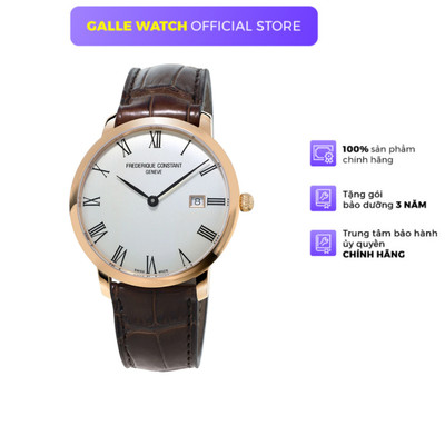 Đồng Hồ Cơ Nam Frederique Constant FC-306MR4S4 Slimline kính sapphire chống xước, chính hẫng Thụy Sĩ