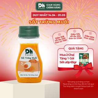 Sốt Trứng Muối Dh Foods 100gr - gia vị 22% trứng muối béo ngậy ăn kèm mỳ Ý, khoai tây chiên, sốt chấm hải sản đồ nướng