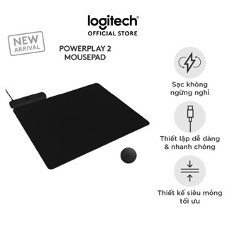 Bàn di chuột Gaming sạc không dây Logitech G PowerPlay 2 Wireless Charging