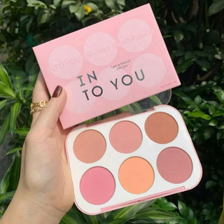 Bảng phấn má hồng 6 ô Into You
