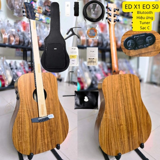  Đàn Guitar Acoustic Enya EDX1- EQ PRO Y11 S0 Blutooth Hiệu Ứng- Kèm Full Phụ Kiện Hãng 