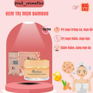  Kem mụn mờ thâm chuyên sâu Bamboo ngăn ngừa mụn ẩn xoá mờ vết thâm dưỡng da mềm mịn 