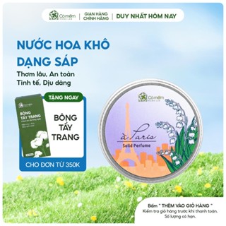 Nước Hoa Khô Thiên Nhiên À Paris Thanh Lịch Hương Hoa Lan Chuông Mơ Chín [TẶNG kèm Túi Vải nhỏ] Cỏ Mềm 10g