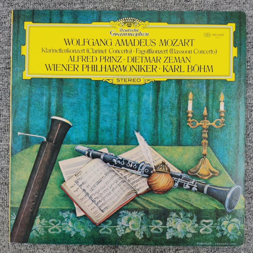Đĩa than vinyl nhạc Giao hưởng cổ điển Wolfgang Amadeus Mozart