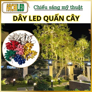 Dây Led Trang Trí, Dây Led Quấn Cây, Led Đúc F5 Trang Trí Khu Đô Thị, Quán Cafe, Homestay