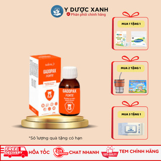 Mua [Chính Hãng] GADOPAX FORTE, 100ml, Siro hỗ trợ tăng đề kháng cho bé - Y Dược Xanh