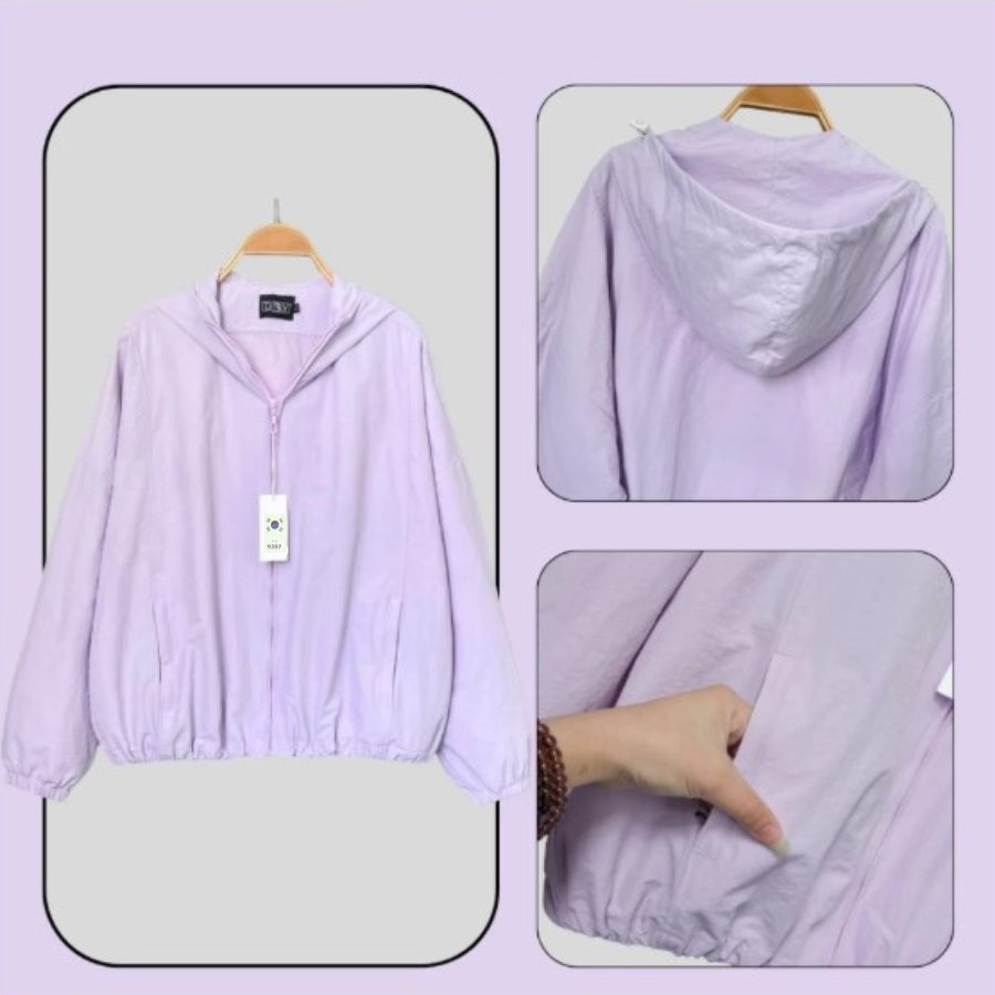 Áo khoác dù trượt nước 9397Closet, lót lưới thoáng mát, form trẻ trung năng động, AKDCG07 9397 shop