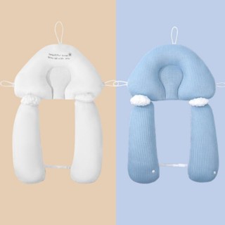 Gối chữ U Định Hình Đầu Cho Bé Sơ Sinh Đến 6 Tháng - Gối Có Dây Rút Điều Chỉnh Tiện Lợi