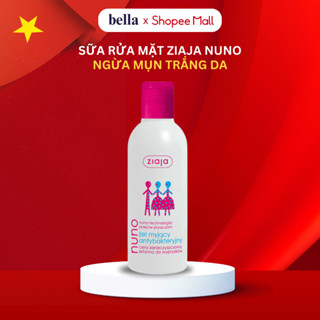 Sữa rửa mặt Ziaja Nuno ngừa mụn trắng da hỗ trợ cho da dầu và da hỗn hợp không kích ứng 200ml