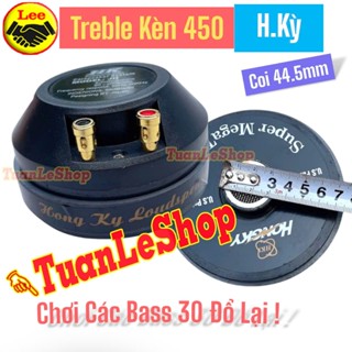 02 LOA TREBLE KÈN 450 HỒNG KỲ JH MÀNG TITAN - GIÁ 02 LOA - CHƠI BASS 30 ĐẸP