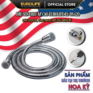  Dây xịt vệ sinh dây sen chịu áp lực cao 120cm Eurolife EL-DS120  Sản phẩm bán tại thị trường Mỹ  
