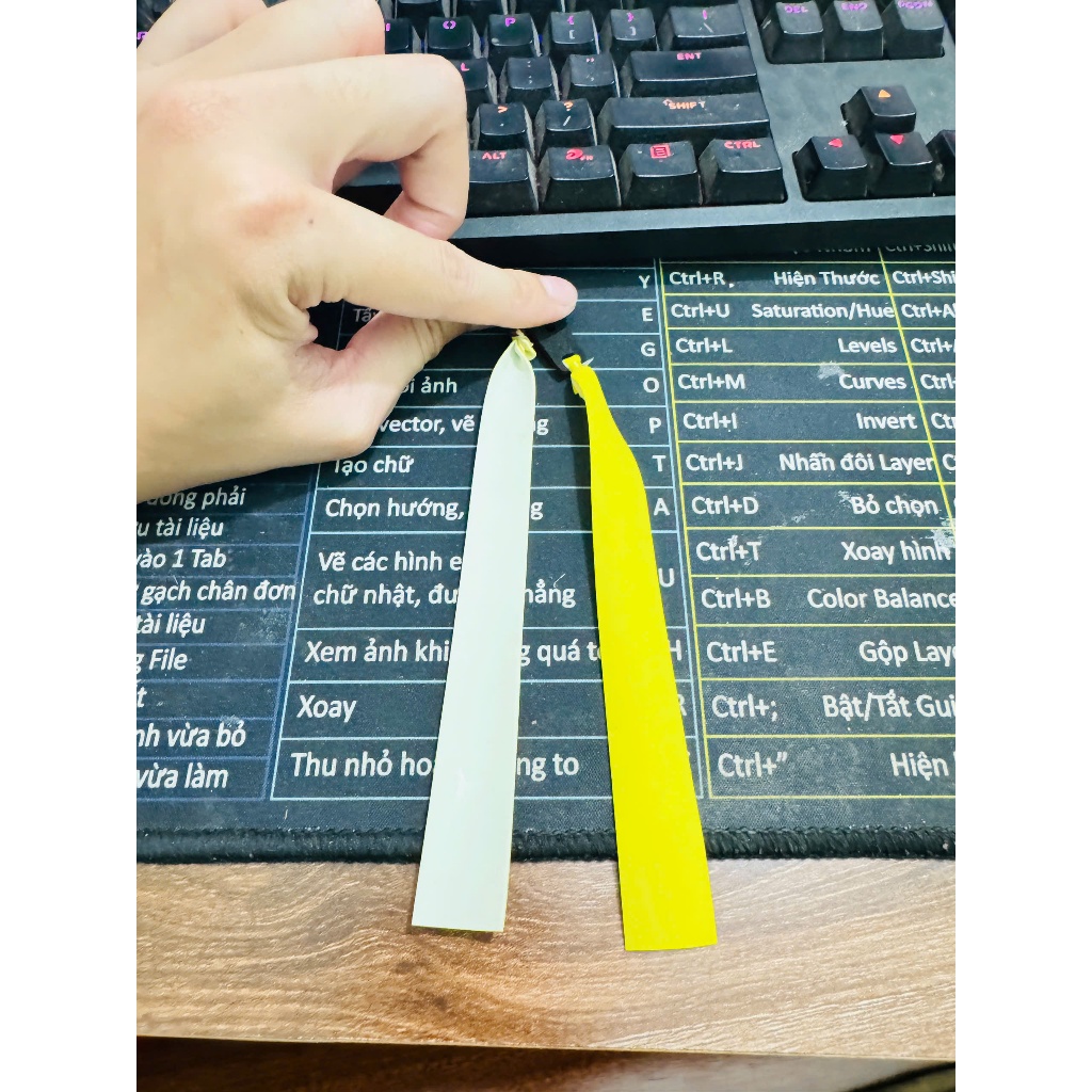 10 dây adam vàng-trắng 0,65