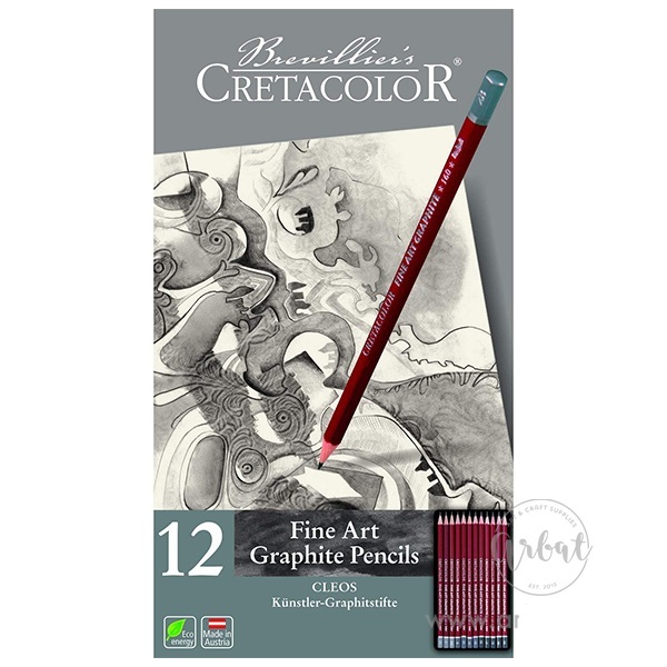 [ARBAT] Set chì graphite Cretacolor CLEOS