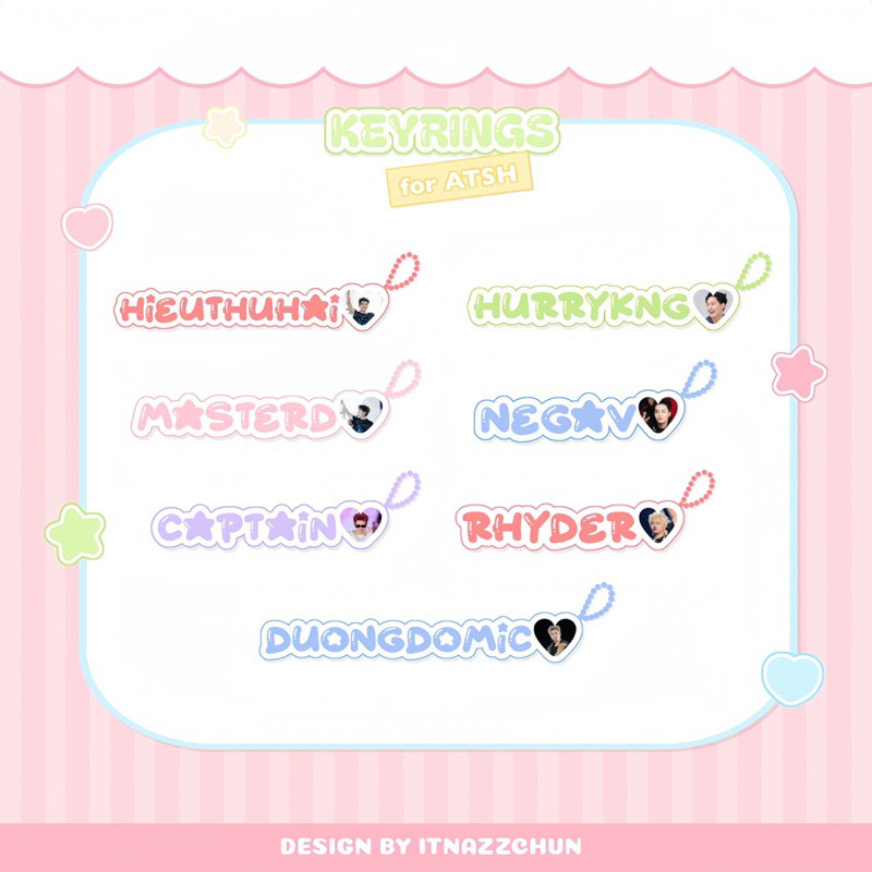 Keyring tên SAY HI COLLECTION