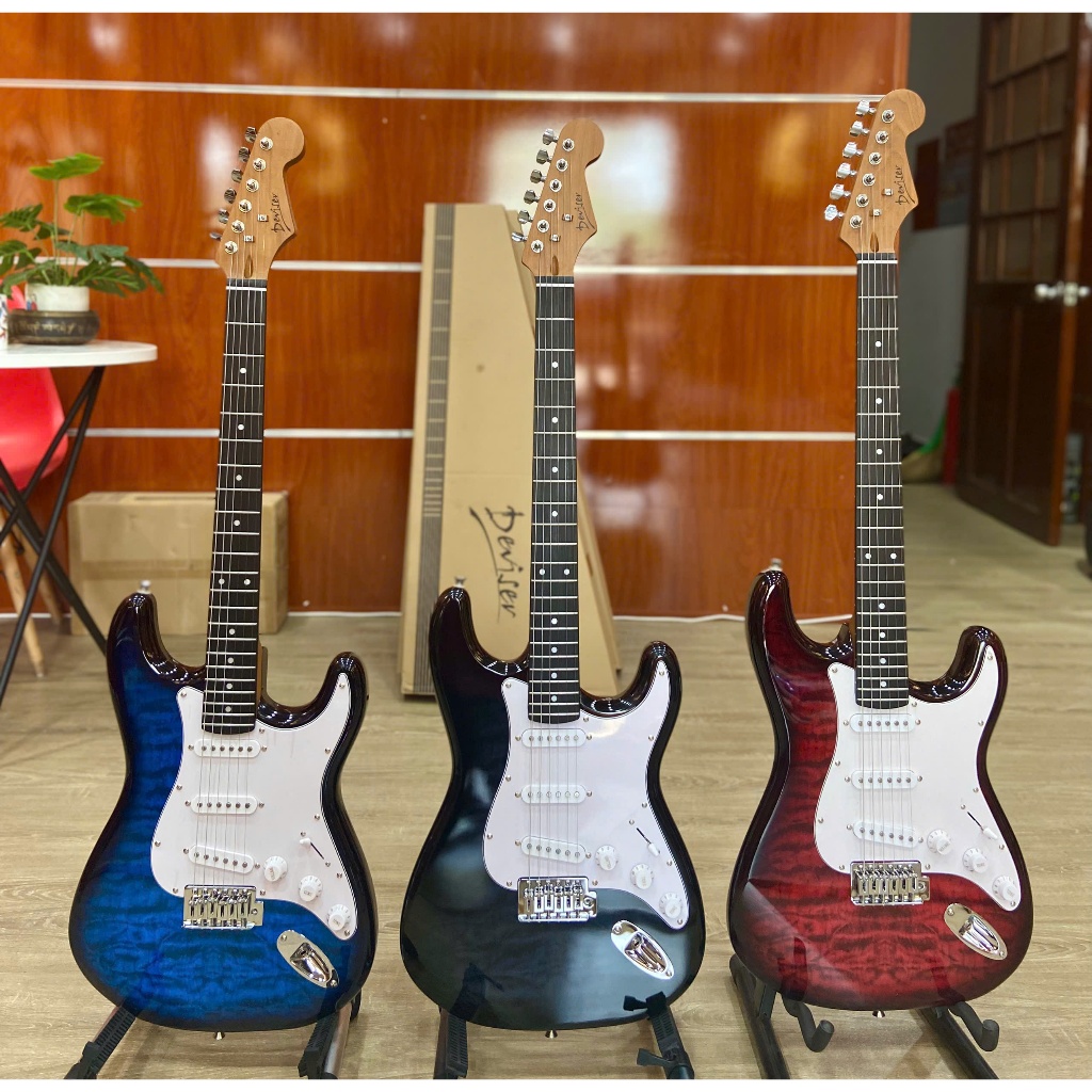 Guitar điện Deviser L-G12 chính hãng, guitar điện solo màu đẹp